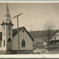 HOOVERSVILLE PA U.B. CHURCH ANTIQUE REAL PHOTO POSTCARD RPPC