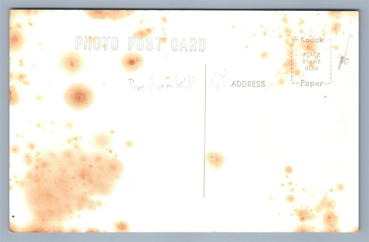 POESTENKILL CROPSEYVILLE ROAD NY LOAD OF HAY VINTAGE REAL PHOTO POSTCARD RPPC