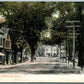 WESTBROOK ME MAIN STREET 1906 ANTIQUE POSTCARD