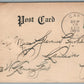 GAP PA RAILROAD CUT ANTIQUE POSTCARD
