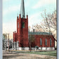 FLEMINGTON NJ BAPTIST CHURCH & PARSONAGE ANTIQUE POSTCARD