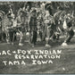 SAC-FOX INDIAN RESERVATION TAMA IA DANCE 1948 VINTAGE REAL PHOTO POSTCARD RPPC