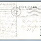 FORT DIX NJ MACHINE GUN w/ INFANTRY SUPPORT VINTAGE POSTCARD