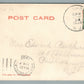 NEWTON NJ MERRIAM HOUSE ANTIQUE POSTCARD