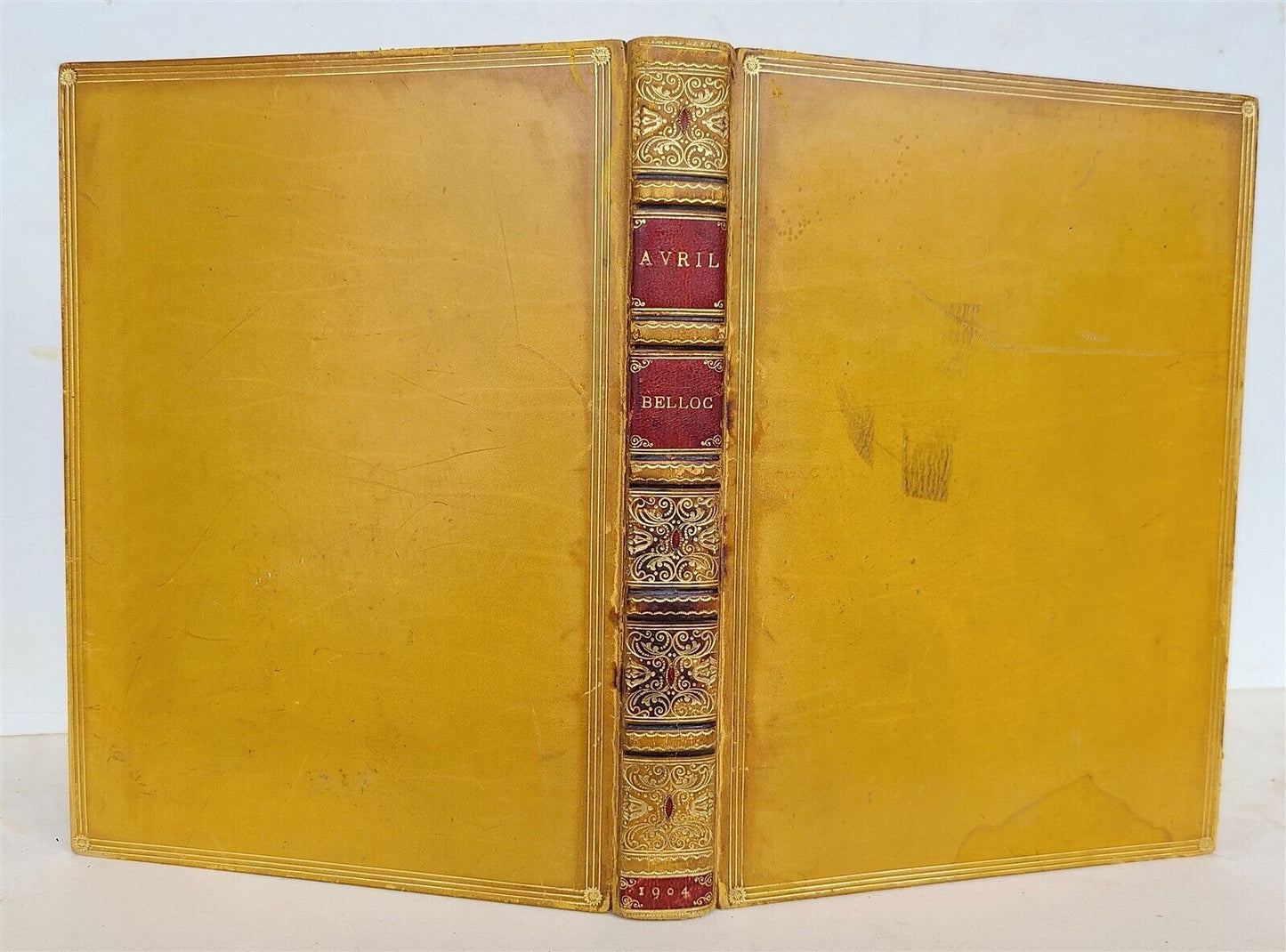 1904 AVRIL BEING ESSAYS on POETRY of the FRENCH RENAISSANCE by H. BULLOC antique