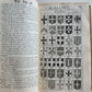 1730 ART of HERALDRY antique in ENGLISH illustrated