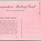 PHILADELPHIA PA JOHN WANAMAKER STORE ADVERTISING PATRIOTIC ANTIQUE POSTCARD