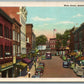 BIDDEFORD ME MAIN STREET ANTIQUE POSTCARD
