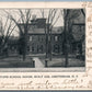 AMSTERDAM NY OLD STONE SCHOOL HOUSE 1905 ANTIQUE POSTCARD