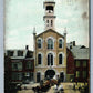 YORK PA RESCUE ENGINE FIRE HOUSE 1917 ANTIQUE POSTCARD