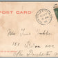 NEWTON CENTRE MA THE PLAYGROUND ANTIQUE POSTCARD