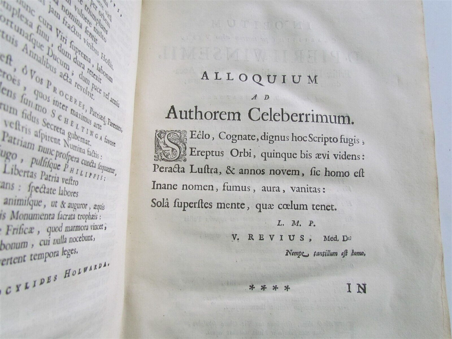 1646 NETHERLANDS HISTORY HISTORIARUM AB EXCESSU CAROLI V CAESARIS VELLUM antique