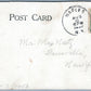 WAYLAND NY MAIN STREET 1907 UNDIVIDED ANTIQUE POSTCARD