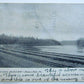 VINTAGE 1906 UNDIVIDED POSTCARD WICKHAM'S CURVE P. & L.E.R.R. BEAVER FALLS PA