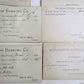 1870s-1890s LOT of 31 PHILADELPHIA BANKS ANTIQUE STATEMENT CARDS POSTCARDS