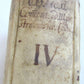 1592 LAW BOOK PRAECLARISSIMI COMMENTARII antique Jacques Cujas in LATIN vellum