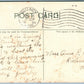 LAKE SABBATUS ME MARR'S POINT ANTIQUE POSTCARD