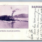 BANGOR ME FLOOD SPRING RAILROADING ANTIQUE POSTCARD railway PRIVATE MAILING 1903