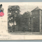 JERSEY CITY NJ YMCA HASBROUCK INSTITUTION ANTIQUE POSTCARD by ARTHUR LIVINGSTON