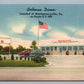 MONTGOMERYVILLE PA BELLEVUE DINNERS ADVERTISING VINTAGE POSTCARD