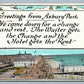 ASBURY PARK NJ GREETINGS ANTIQUE POSTCARD
