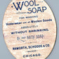 WOOL SOAP VICTORIAN TRADE CARD RAWORTH SCHODDE & CO.