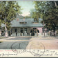 HONESDALE PA RAILROAD STATION RAILWAY DEPOT ANTIQUE POSTCARD
