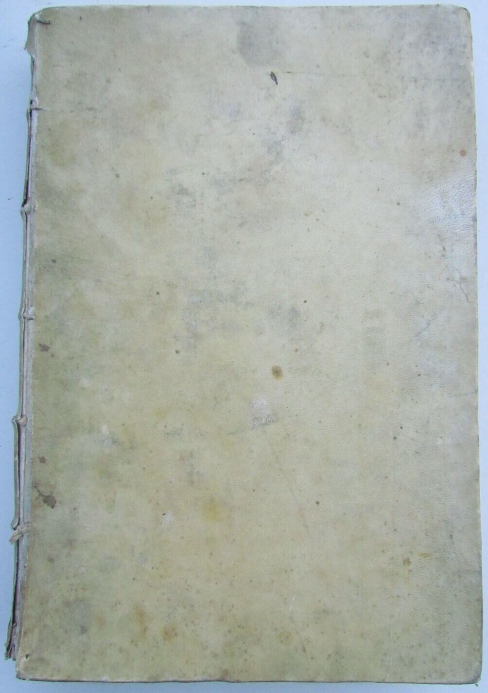 1753 ANTIQUE VELLUM BOUND FOLIO S. LEONIS MAGNI PAPAE PRIMI OPERA OMNIA