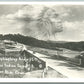 YOUGHIOGHENY BRIDGE SINCE INDIAN DAYS RIVER CROSSING VINTAGE PHOTO POSTCARD RPPC