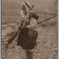 PALESTINE SHEPHERD ANTIQUE REAL PHOTO POSTCARD RPPC