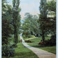 VINTAGE POSTCARD IN THE RAVINE FAIRMOUNT PARK PHILADELPHIA PA
