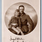 PRUSSIAN PRINCE WILHELM ANTIQUE REAL PHOTO POSTCARD RPPC