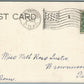 US INFANTRY CAMP ANTIQUE POSTCARD
