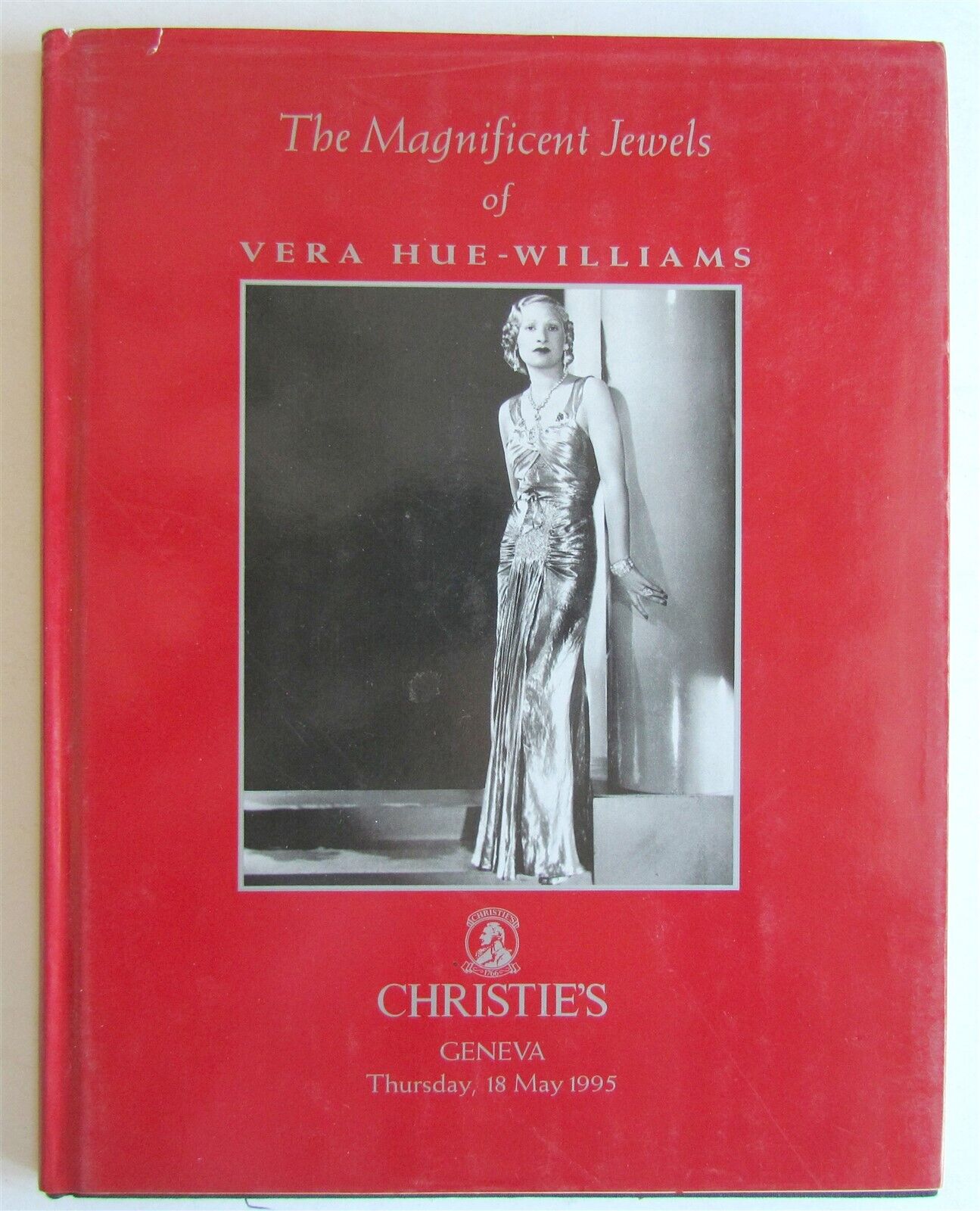 1995 JEWELS OF VERA HUE-WILLIAMS GENEVA CHRISTIE'S AUCTION CATALOG