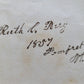 1857 THE LIVES of Mrs. ANN SARAH & EMILY .JUDSON MISSIONARIES in BURMAH antique