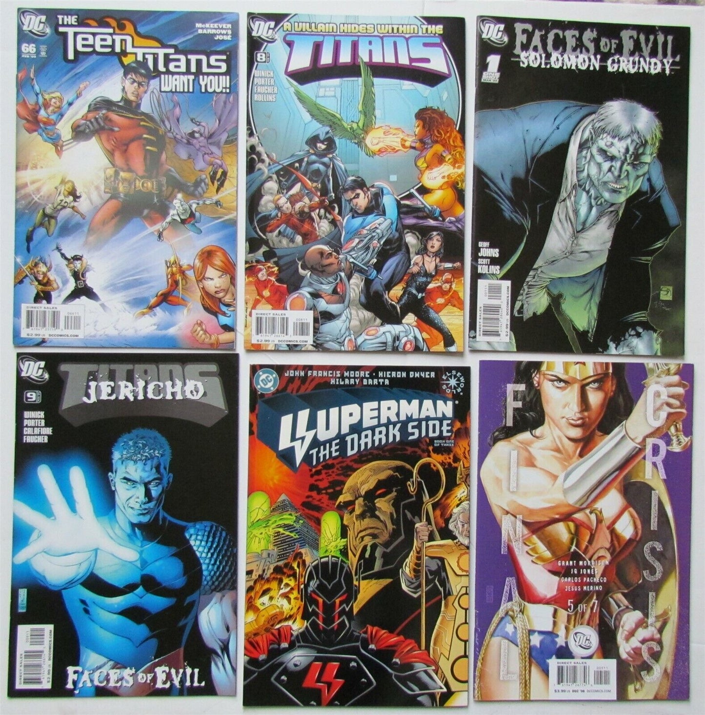 LOT of 21 DC COMICS mint condition VERTIGO ONE SHOT 2008-2009