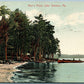 LAKE SABBATUS ME MARR'S POINT ANTIQUE POSTCARD