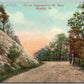 READING PA BOULEVARD ON MT. PENN ANTIQUE POSTCARD