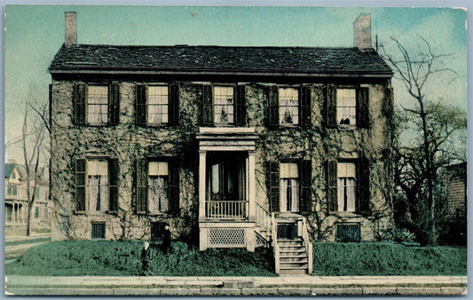 ELIZABETH N.J. NATHAN WOODRUFF HOUSE MADISON AVE. ANTIQUE POSTCARD