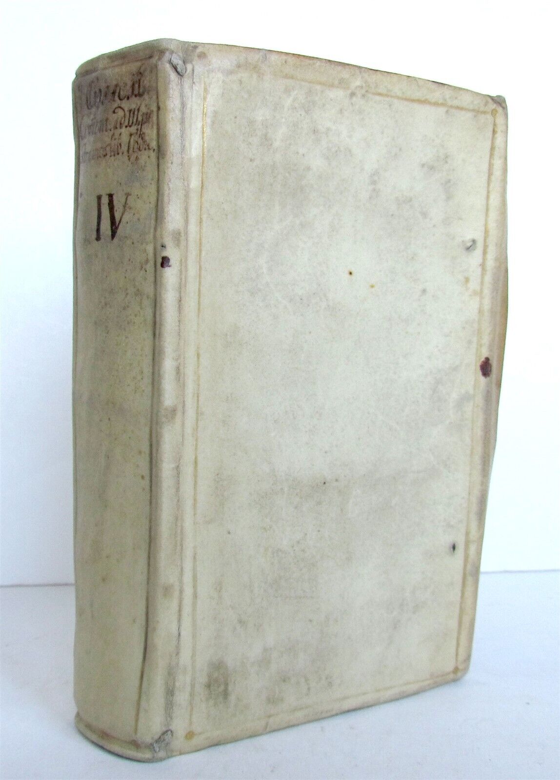 1592 LAW BOOK PRAECLARISSIMI COMMENTARII antique Jacques Cujas in LATIN vellum