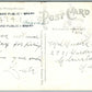 EXAGGERATED FISHING 1911 ANTIQUE POSTCARD PROSPECT MAINE