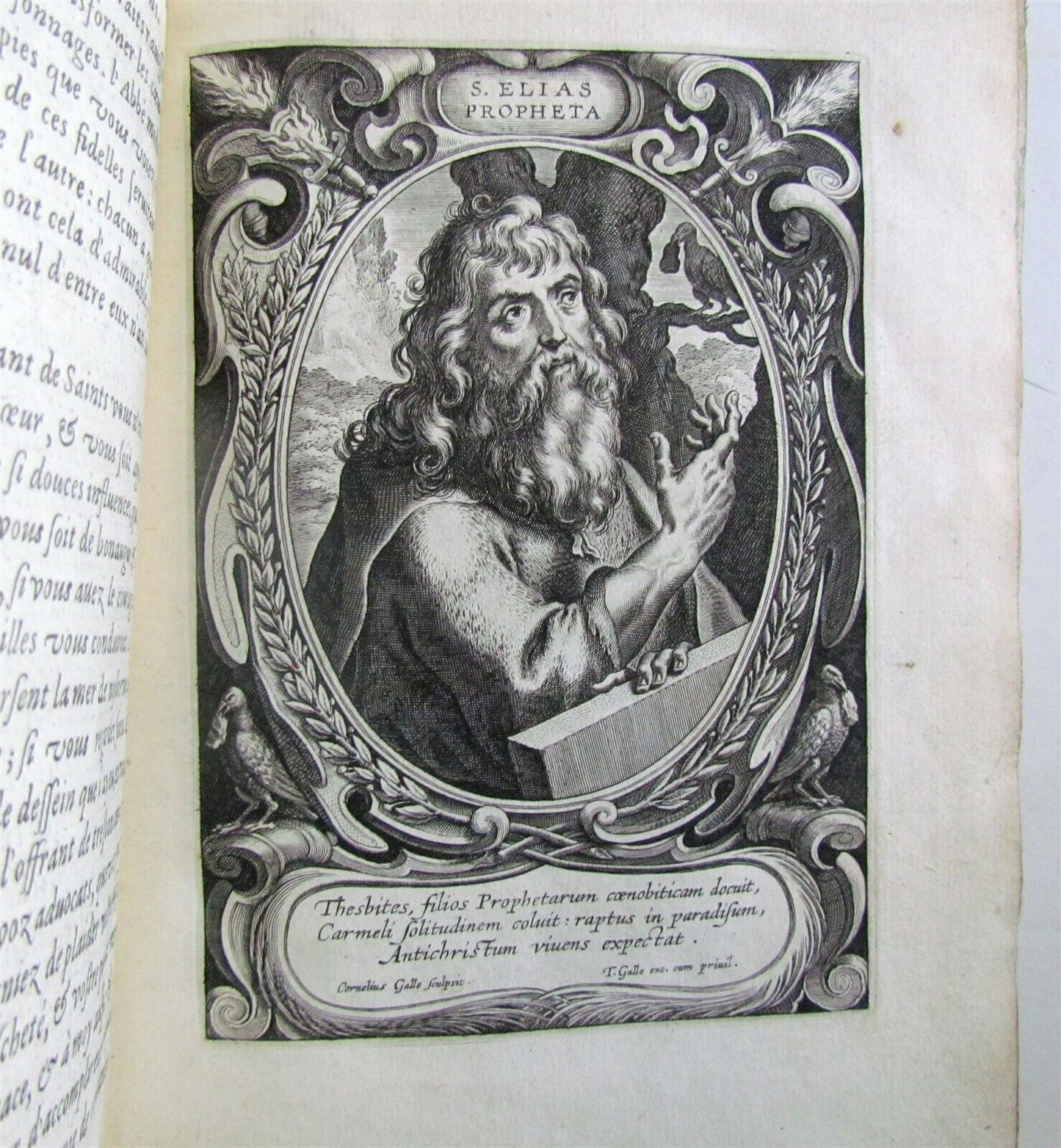 1634 ILLUSTRATED LIVES of MAIN FOUNDERS of RELIGIOUS ORDERS ANTIQUE 39 ENGR.