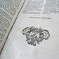 1729 CANON LAW Jus Canonicum Universum antique HAND TOOLED PIGSKIN BOUND FOLIO