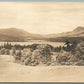 LAKE WEBB & TUMBLEDOWN MOUNTAIN ME ANTIQUE REAL PHOTO POSTCARD RPPC