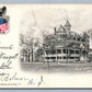 BELMAR NJ LURAY HOTEL ANTIQUE POSTCARD COAL & ICE STAMP