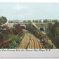 VINTAGE 1910 POSTCARD SEA BEACH LINE TUNNEL BAY RIDGE NY TRAIN railroad railway