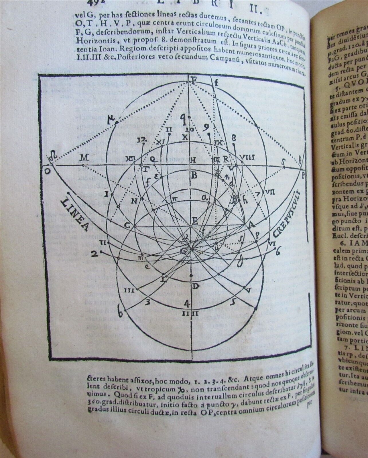 1593 ASTROLABIUM by Christopher Clavius ILLUSTRATED ASTROMNOMY scarce ANTIQUE