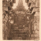 INDONESIA JAVA BOROBUDUR BUDDHIST TEMPLE EASTERN GATE VINTAGE POSTCARD