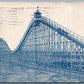 BROOKLYN NY BRIGHTON BEACH GIANT SAFETY COASTER 1911 ANTIQUE POSTCARD