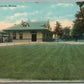 BRUNSWICK ME RAILROAD STATION RAILWAY TRAIN DEPOT ANTIQUE POSTCARD